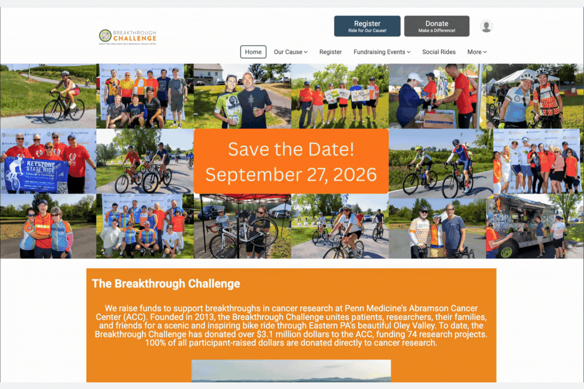 Breakthrough Challenge event website